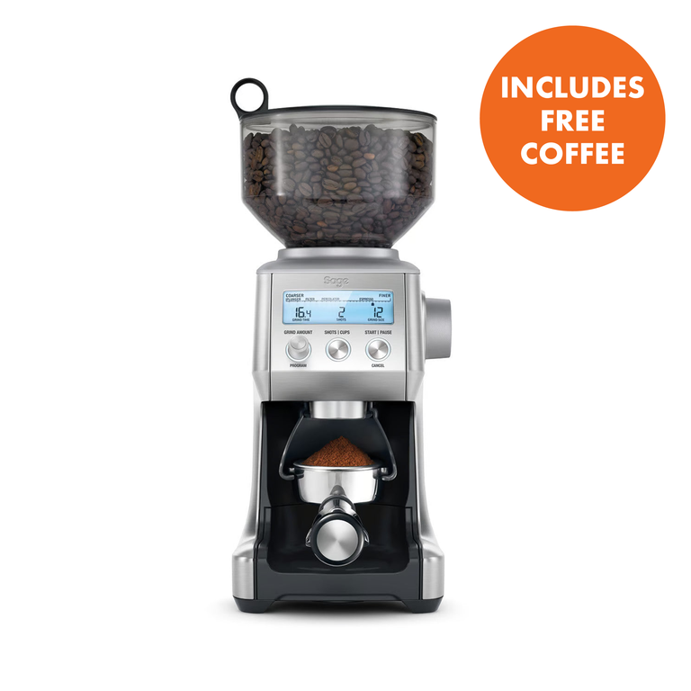 The Sage Smart Grinder Pro Coffee Grinder & Free 500g Coffee