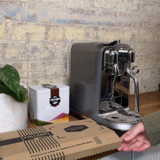 Delta Blend Compostable Pods Nespresso Compatible Pods Volcano