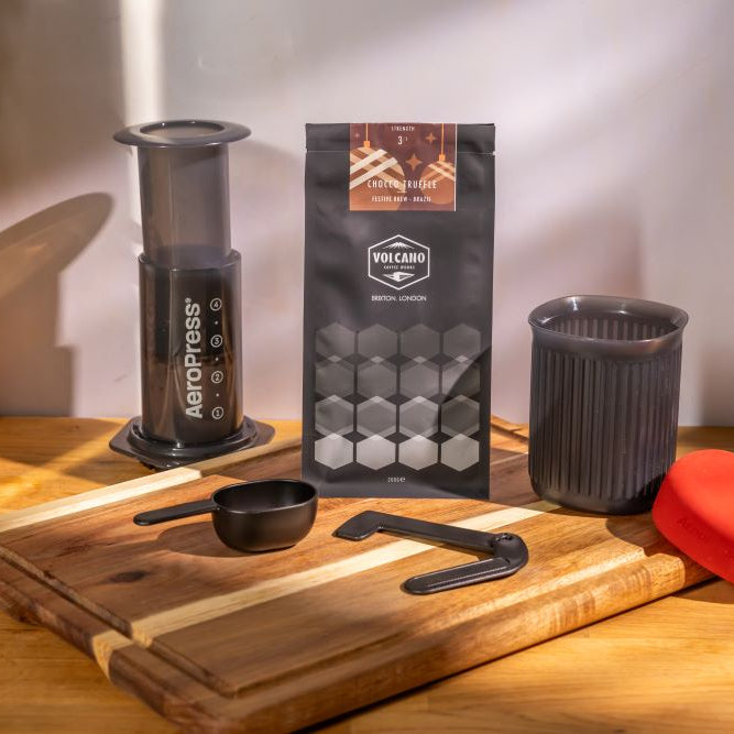 Travel Aeropress & Festive Coffee Set