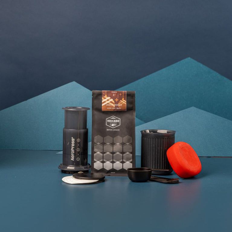 Travel Aeropress & Festive Coffee Set