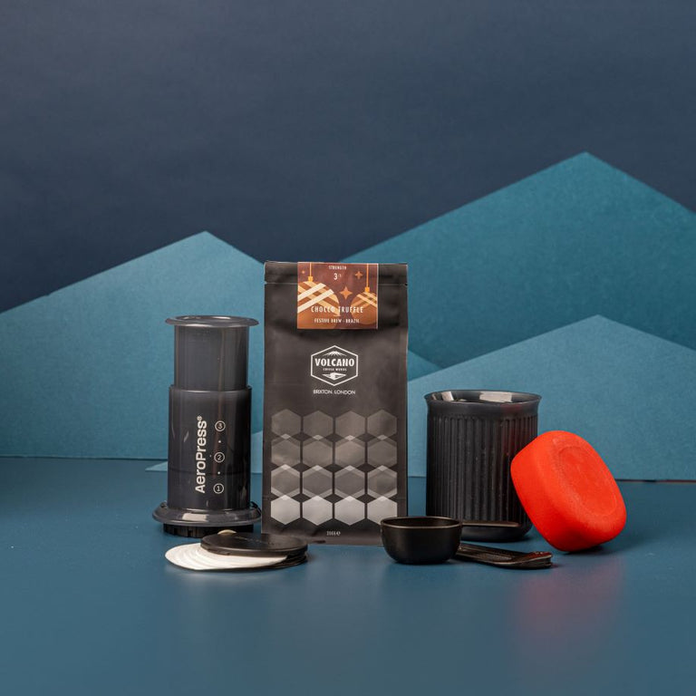 Travel Aeropress & Festive Coffee Set
