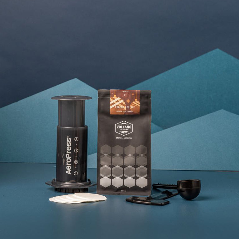 Aeropress & Festive Coffee Set