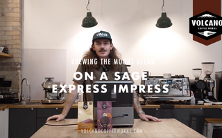 How to Brew on a Sage Express Impress
