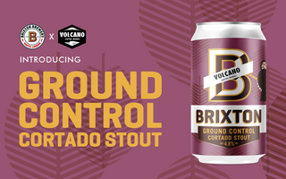 Ground Control Cortado Stout: A Volcano x Brixton Brewery Collaboration