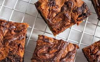 How To Make: Salted Coffee Caramel Brownies