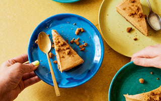 Coffee and Biscoff No-Bake Cheesecake from Bitter by Alexina Anatole