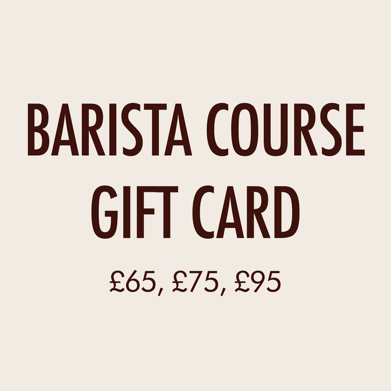 Home Barista Course Gift Card