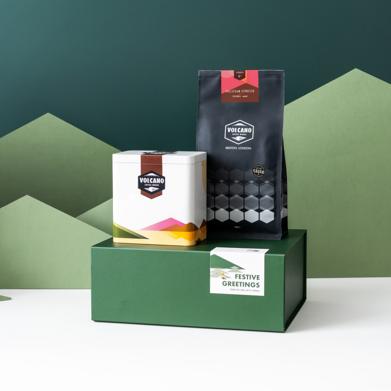 Coffee Tin & Coffee Gift Set