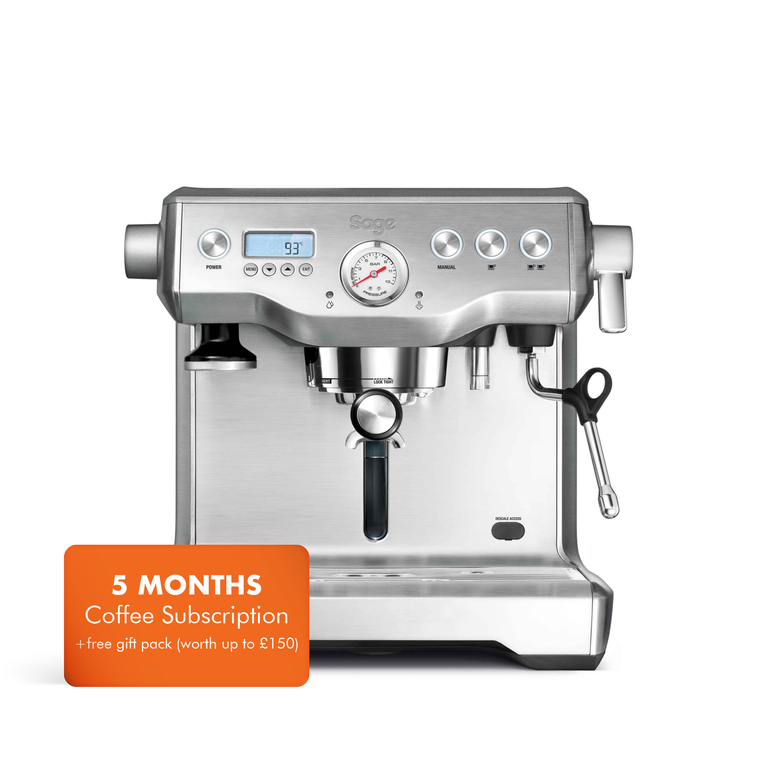 Sage Barista Dual Boiler (Stainless Steel) & Free Coffee Subscription Bundle