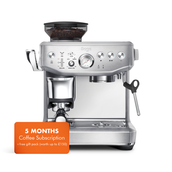 Sage Barista Express Impress Free Coffee Subscription Bundle